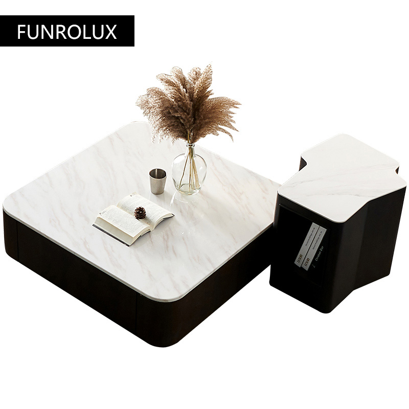 Mesa de centro moderna quadrad - Coffee Tea Unit avaliação e preço