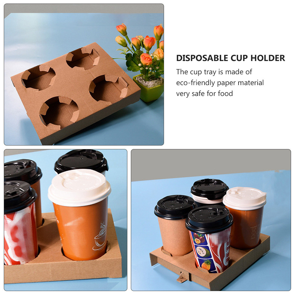 10 Peças de Bandejas de Papel  - Coffee Tea Paper Cups avaliação e preço