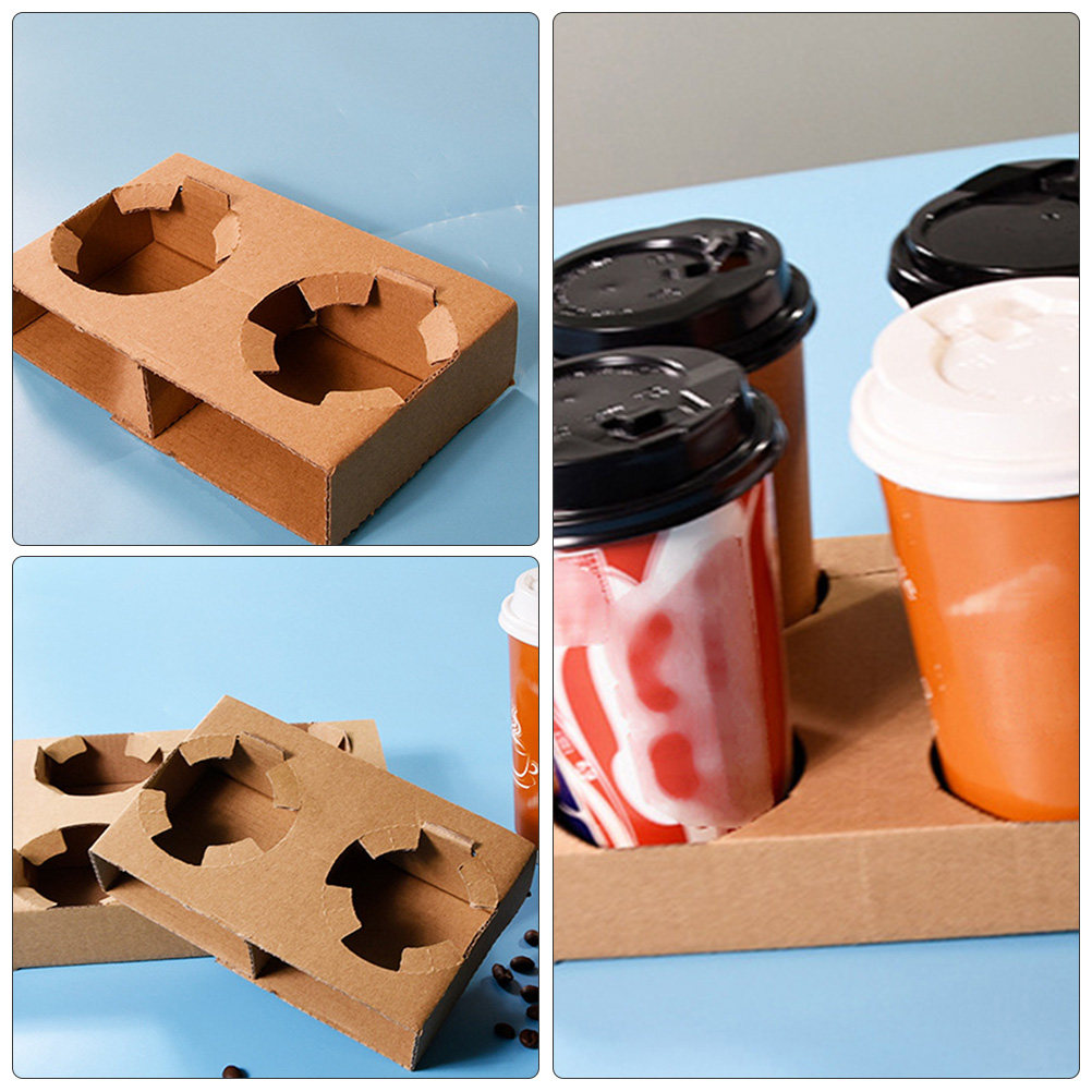 10 Peças de Bandejas de Papel  - Coffee Tea Paper Cups avaliação e preço