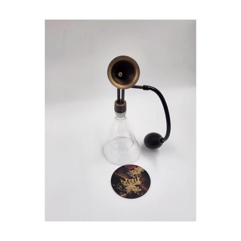 Frasco de Vidro Bronze para Te - Coffee Tea Bean Leaf avaliação e preço
