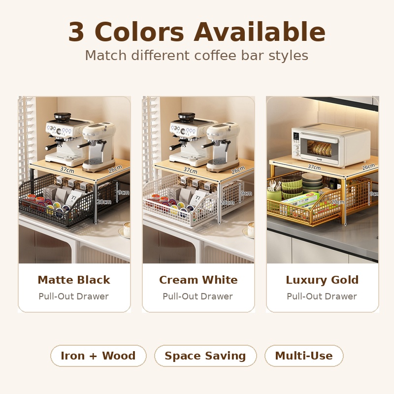 Organizador de Gaveta Deslizan - Coffee Tea Drawer Organizer avaliação e preço
