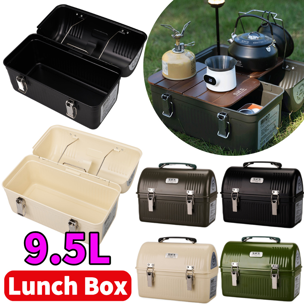 Lancheira de metal vintage de  - Coffee Tea Drawer Organizer avaliação e preço